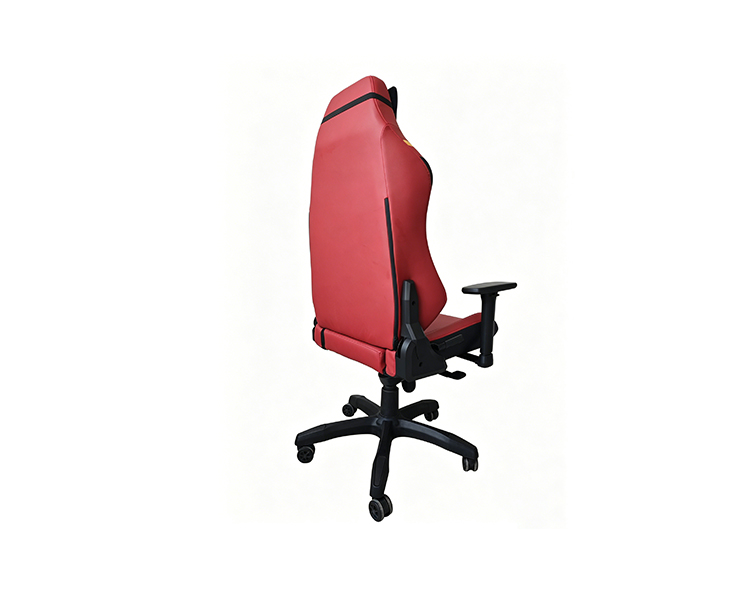 Gaming Chair: Vertex Monarch Gaming Chair Bordeaux Car Leather
